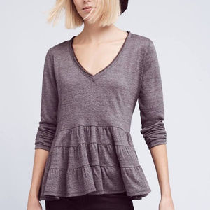 🌵Anthropologie Deletta long Sleeve blouse.  M1E10